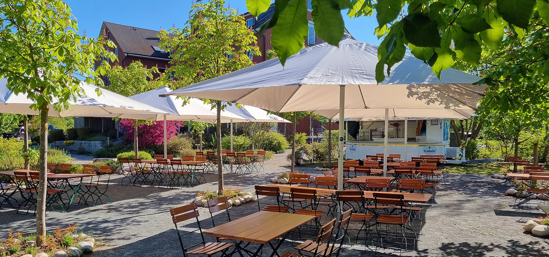 Der Digitale Biergarten vom Hotel & Restaurant Fricke