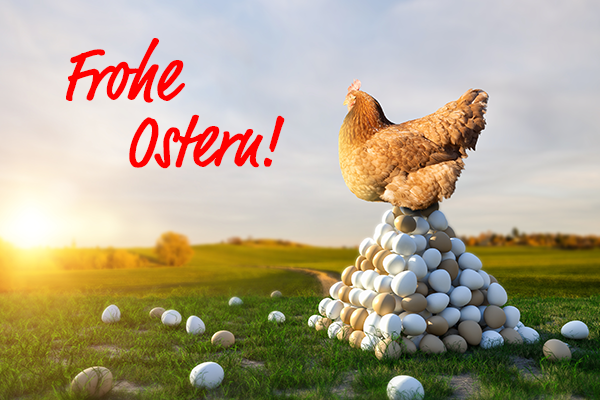 Einen frohen Ostersonntag wünscht Fricke
